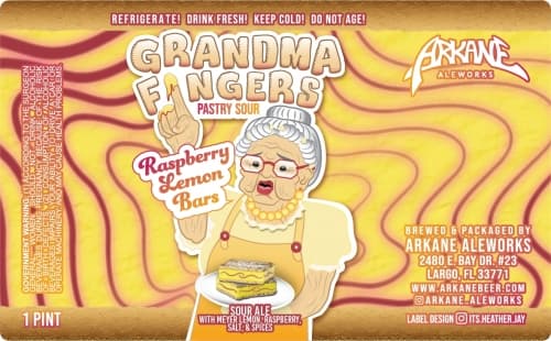Grandma Fingers: Raspberry Lemon Bars