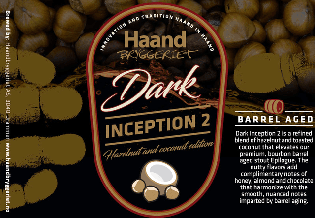 Dark Inception #2 Hazelnut and Coconut Edition