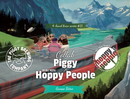 Collab Piggy X Hoppy People