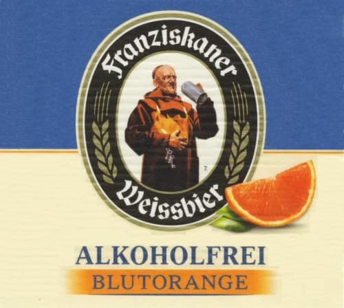Franziskaner Weissbier Alkoholfrei Blutorange