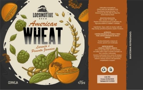 American Wheat - Laranja E Pimenta Jamaica