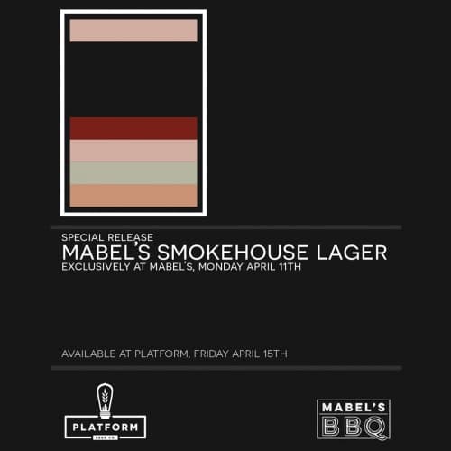 Mabel's Smokehouse BBQ Helles Lager