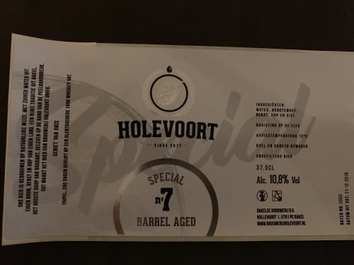Special Nr. 7 Barrel Aged