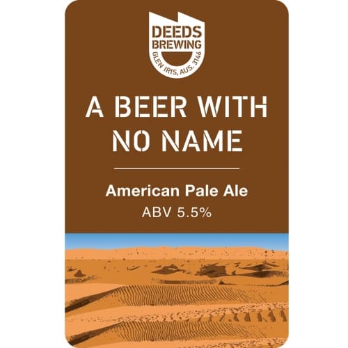 A Beer With No Name