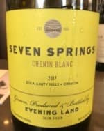Seven Springs Vineyard Chenin Blanc