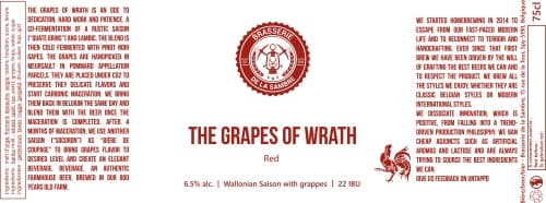 The Grapes of Wrath - Red