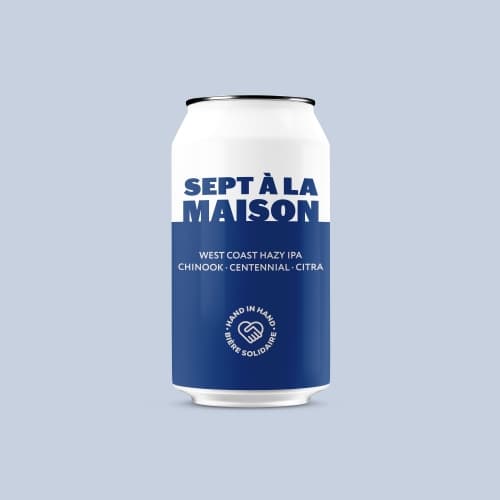 Sept à la Maison (Chinook/Centennial/Citra) - West Coast Hazy IPA
