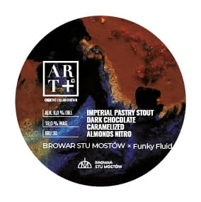 ART43 Imperial Pastry Stout Dark Chocolate Carmelized Almonds Nitro