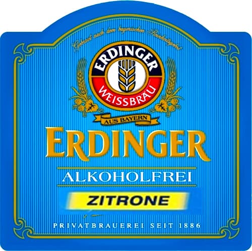 Erdinger Alkoholfrei Zitrone / Lemon