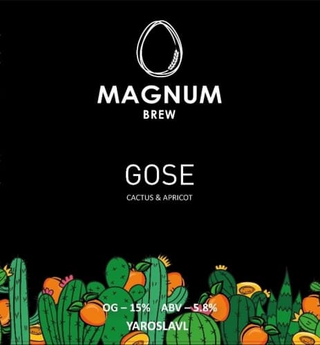 MAGNUM GOSE Cactus & Apricot