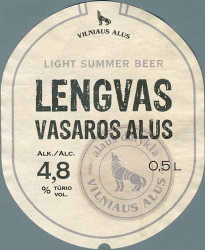 Lengvas Vasaros / Light Summer Beer