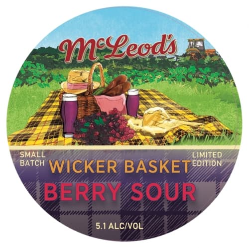Wicker Basket Berry Sour