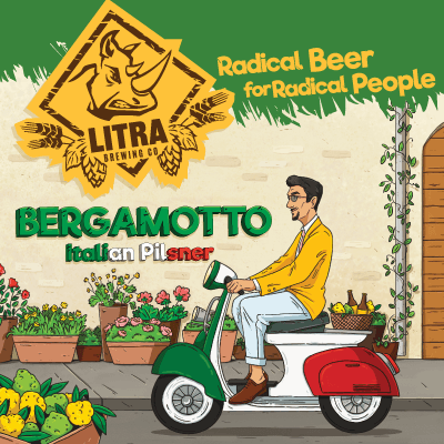 Bergamotto Italian Pilsner