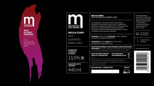 Wild & Funky: Wild Quadrupel Rioja BA