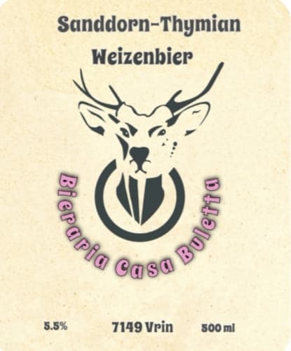 Sanddorn-Thymian Weizenbier