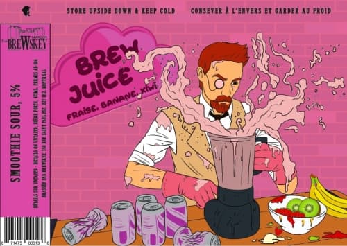 BREW JUICE - Bane, Fraise, Kiwi