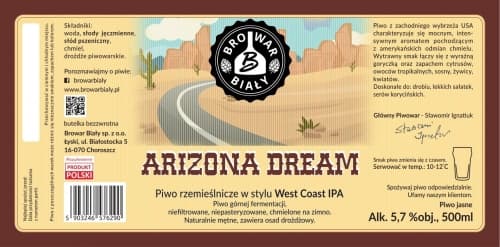Arizona Dream West Coast IPA