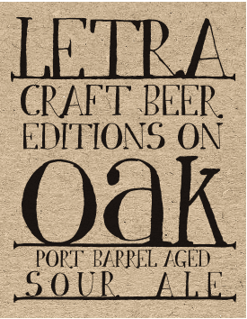 LETRA On Oak - Port Barrel Aged Sour Ale