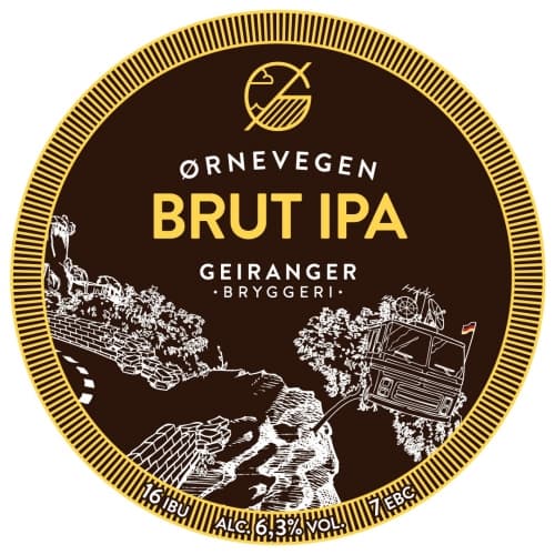 Ørnevegen Brut IPA