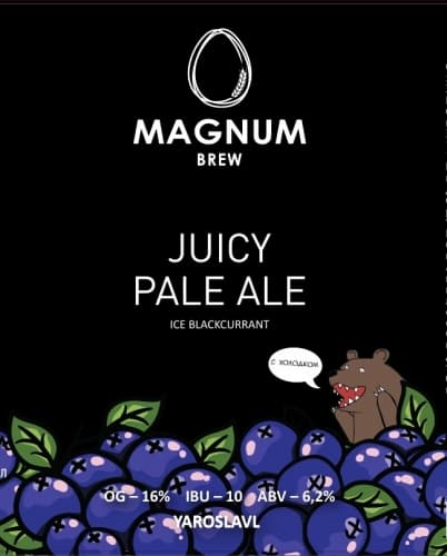 MAGNUM JUICY PALE ALE Ice Blackcurrant