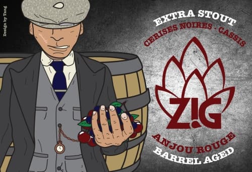 Stout Cerises Noires / Cassis - Anjou Rouge Barrel Aged