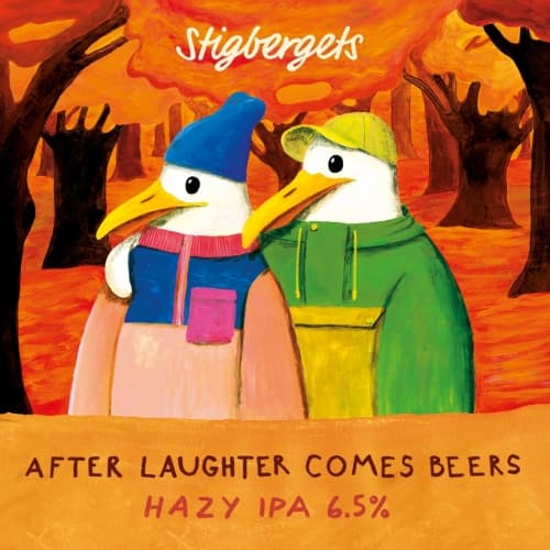 AFTER LAUGHTER COMES BEERS