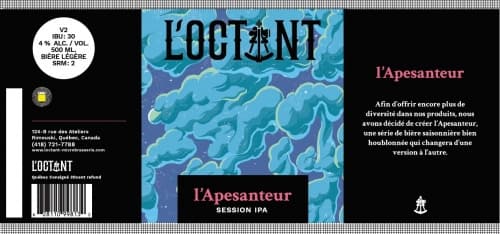 L'Apesanteur (Session IPA El Dorado)