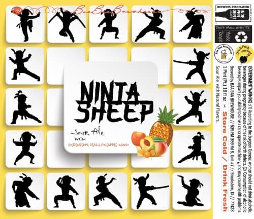 Ninja Sheep - Goldenberry, Mango, Peach, Pineapple
