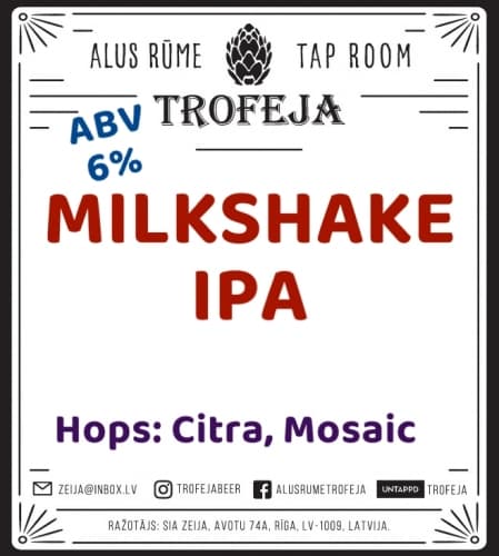 MILKSHAKE IPA