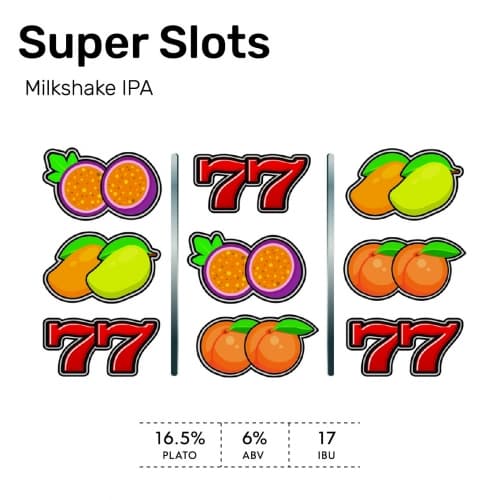 Super Slots (Mango, White Peach, Passion Fruit)