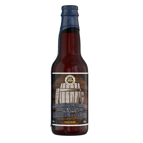Ambassadeursbier 2023 Dark Saison BA Fuji Rum