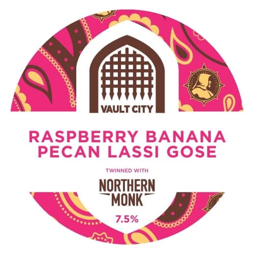 Raspberry Banana Pecan Lassi Gose