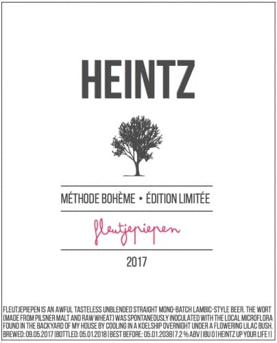 Fleutjepiepen 2017 // Unblended Mono-batch Spontaneously Fermented Wild Ale