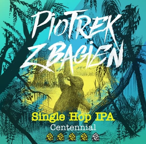 Piotrek Z Bagien Single Hop IPA Centennial
