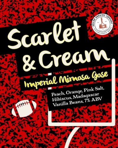 Scarlet & Cream Imperial Mimosa Gose