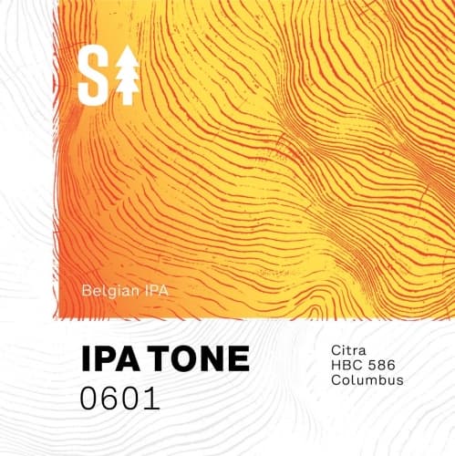 IPA TONE 0601 (Belgian IPA: Citra, HBC 586, Columbus)