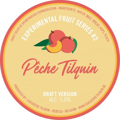 Experimental Fruit Series #2 - Pêche Tilquin - Draft Version
