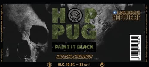 Hoppug Paint It Black Imperial Milk Stout