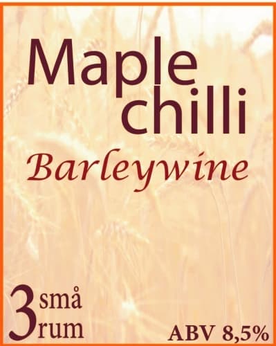 Maple Chilli Barley Wine