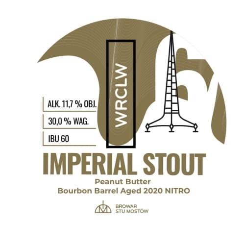 6th Anniversary Imperial Stout Peanut Butter Bourbon BA Nitro (2020)