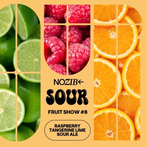 SOUR Fruit Show #8 Raspberry + Tangerine + Lime