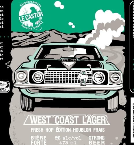 West Coast Lager - Fresh Hop Edition Houblon Frais