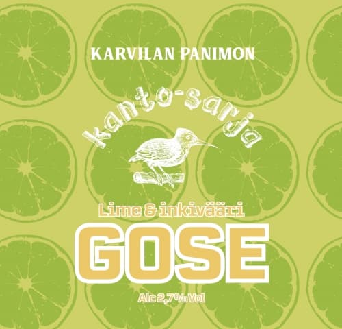 Kanto-sarja Lime & Inkivääri GOSE