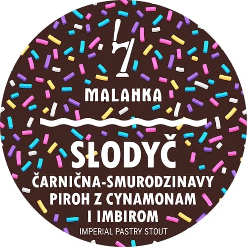 Slodyč: Čarnična-smurodzinavy piroh z cynamonam i imbirom