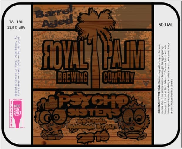 Psycho Sisters Double Barrel Aged - 2019