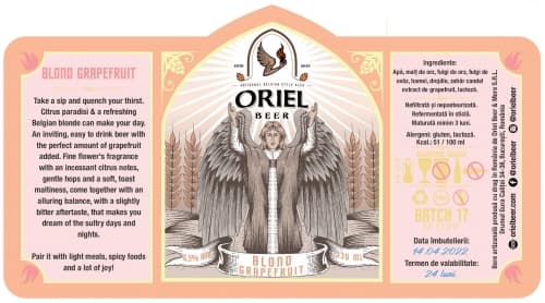 Oriel Blond Grapefruit