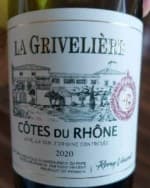 La Grivelière Côtes du Rhône