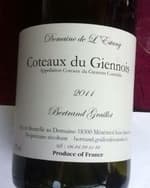 Bertrand Graillot Coteaux du Giennois