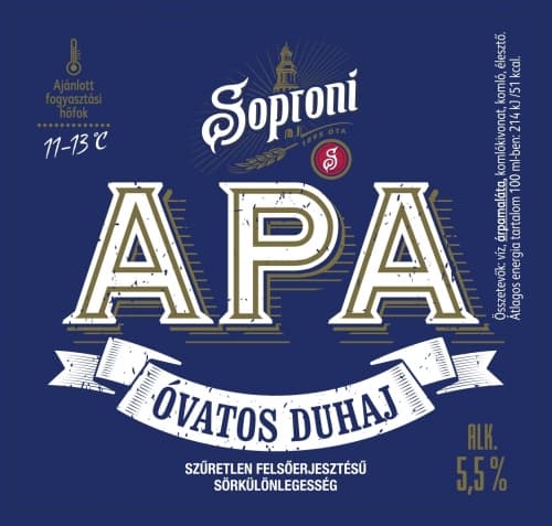 Soproni Óvatos Duhaj APA