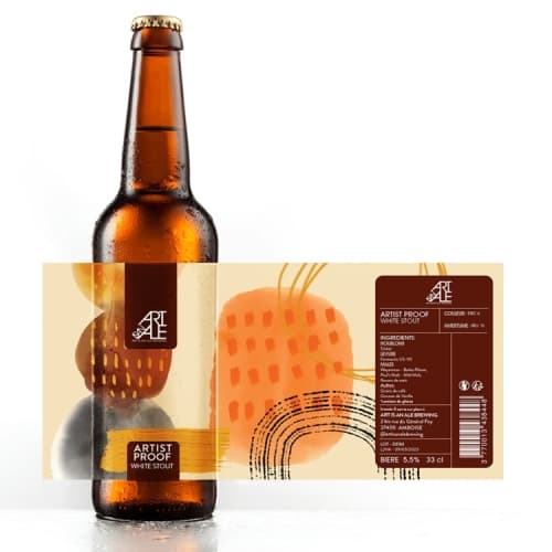 Artist Proof - White Stout